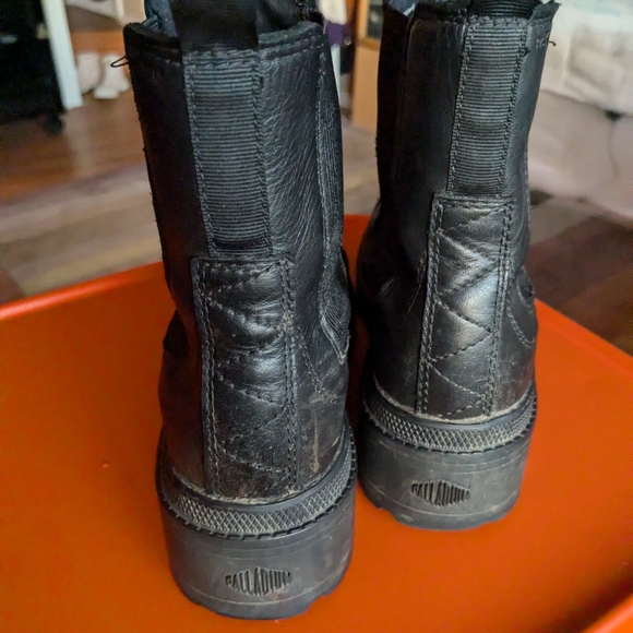 Palladium leather Chelsea boots 7.5 - Picture 5 of 8
